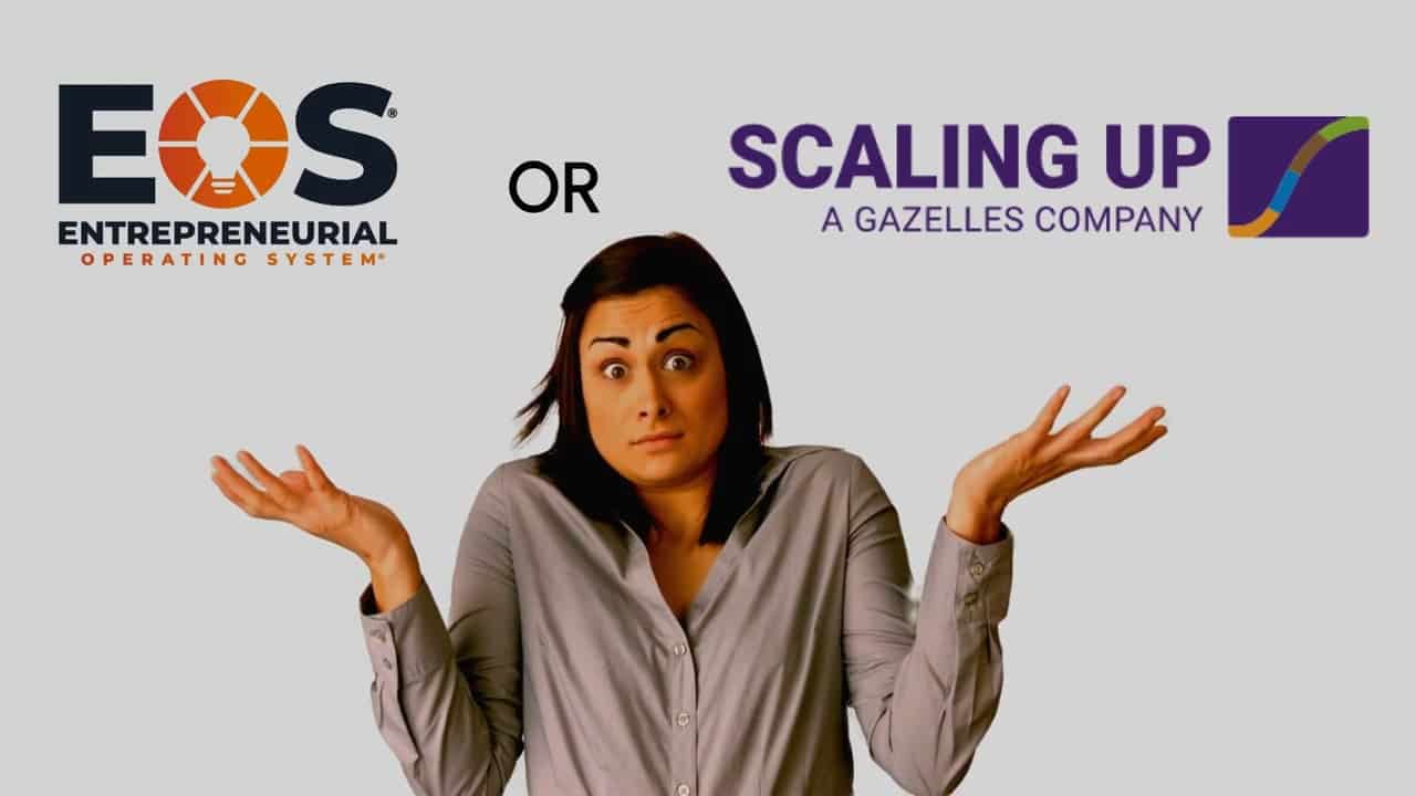 It's not EOS vs Scaling Up it's EOS AND Scaling Up.